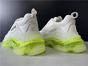 BALENCIAGA TRIPLE S FLUORESCENT WHITE - 6