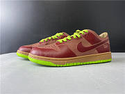 NIKE DUNK LOW 1 PIECE LASER VARSITY RED CHARTREUSE - 1