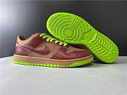 NIKE DUNK LOW 1 PIECE LASER VARSITY RED CHARTREUSE - 5