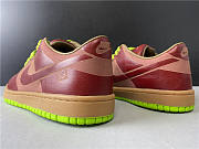 NIKE DUNK LOW 1 PIECE LASER VARSITY RED CHARTREUSE - 2