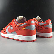 NIKE DUNK LOW x OFF-WHITE UNIVESITY RED - 4