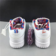 THE PARRA x NIKE SB DUNK LOW WHITE- MULTI COLOR  - 4