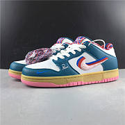 PARRA x NIKE SB DUNK LOW PRO MIDNIGHT TURQUOISE  - 1