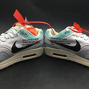 NIKE AIR MAX 1 x OFF-WHITE WHITE LIGHT BLUE - 6