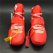 NIKE HYPERDURK x OFF-WHITE HIGH RED BASKETBALL - 2