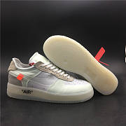 NIKE AIR FORCE 1 LOW x OFF-WHITE WHITE - 4