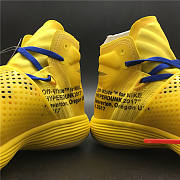 NIKE REACT HYPERDUNK FLYKNIT x OFF-WHITE YELLOW - 6