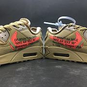 NIKE AIR MAX 90 x OFF-WHITE DESERT ORE - 4