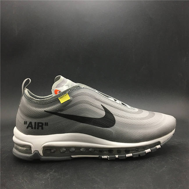 NIKE AIR MAX 97 x OFF-WHITE OG LIGHT GREY - 1