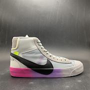 NIKE BLAZER MID x OFF-WHITE WOLF GREY SERENA  - 1