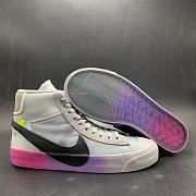 NIKE BLAZER MID x OFF-WHITE WOLF GREY SERENA  - 2