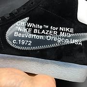 NIKE BLAZER MID x OFF-WHITE BLACK CLEAR - 6