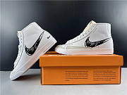 Nike Blazer Mid 77 Sketch White Black - 5