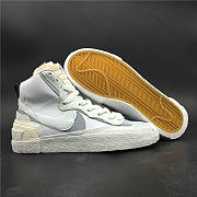 Nike Blazer Mid x Pioneer Neymar Sacai White Grey - 6