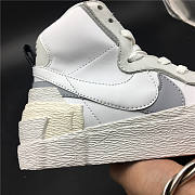 Nike Blazer Mid x Pioneer Neymar Sacai White Grey - 4