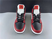 Air Jordan 1 Mid Chicago Toe 554724-069 - 4