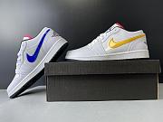 Air Jordan 1 Low White Multi-Color CW7009-100 - 4