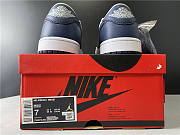 Air Jordan 1 Low Grey Navy Blue CW8576-200 - 2