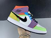 Air Jordan 1 Mid SE Multi-Color  - 5