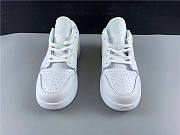 Air Jordan 1 Low White Neon CW7035-100 - 4