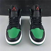 Air Jordan 1 Mid Green Toe 554724-067 - 2