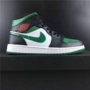 Air Jordan 1 Mid Green Toe 554724-067 - 5