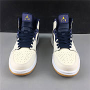  Air Jordan 1 Retro Mid Jeter AH6342-104 - 4