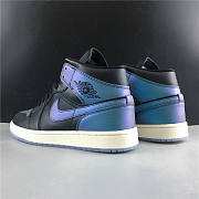 Air Jordan 1 Mid Iridescent Black BQ6472-009 - 2