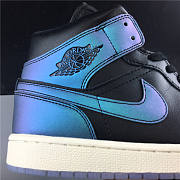 Air Jordan 1 Mid Iridescent Black BQ6472-009 - 6