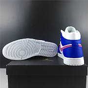  Air Jordan 1 Mid Hyper Royal Hyper Violet 554724-451 - 3