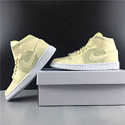 Nike Wmns Air Jordan 1 Mid 'Lemon Yellow' CK6587-200 - 5