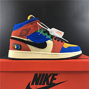 Air Jordan 1 Mid SE Fearless Blue the Great CU2805-100 - 2