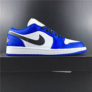 Air Jordan 1 Low Hyper Royal Orange Peel 553558-401 - 2