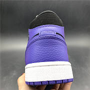 Air Jordan 1 Mid Black Dark Concord 554724-051 - 5