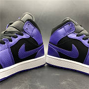 Air Jordan 1 Mid Black Dark Concord 554724-051 - 2