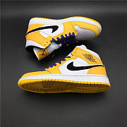 Air Jordan 1 Mid SE Lakers 852542-700 - 2