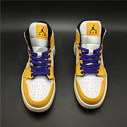 Air Jordan 1 Mid SE Lakers 852542-700 - 3