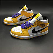 Air Jordan 1 Mid SE Lakers 852542-700 - 4