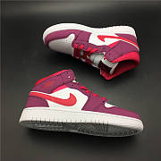 Air Jordan 1 Mid GS True Berry Rush Pink 555112-661 - 2