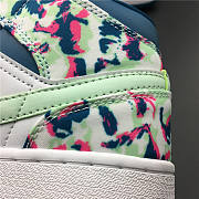 Air Jordan 1 Mid Paint Stroke (GS) 555112-300 - 2