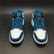 Air Jordan 1 Mid Paint Stroke (GS) 555112-300 - 5