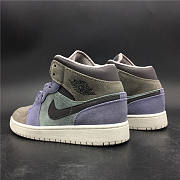 AIR JORDAN 1 MID SUEDE PATCH 852542-203 - 5