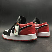 Air Jordan 1 Low Black Toe 553558-116 - 5