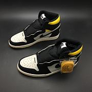 AIR JORDAN 1 RETRO HIGH OG “NOT FOR RESALE” IN YELLOW 861428-107 - 5