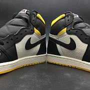 AIR JORDAN 1 RETRO HIGH OG “NOT FOR RESALE” IN YELLOW 861428-107 - 3