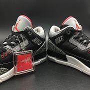 Air Jordan 3 “JTH” Black Cement  - 4