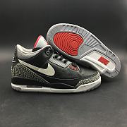 Air Jordan 3 “JTH” Black Cement  - 6