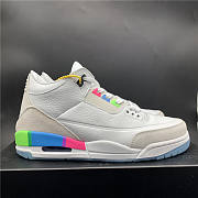 AIR JORDAN 3 “QUAI 54”  WHITE - 2