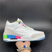 AIR JORDAN 3 “QUAI 54”  WHITE - 3