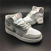 Air Jordan 1 Retro Mid GS 'Grey Fog' 555112-012 - 5